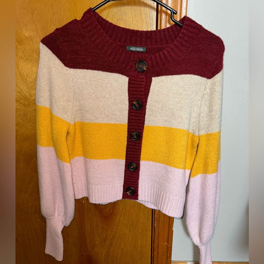 Colorful Striped Sweater